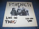 PSYCHIC TV rare Live in Paris test pressing MINT vinyl