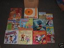 Vintage Disney Records + Fisher Price Record Player
