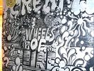 1968 SILVER 2LP CREAM   WHEELS Hard Psych CLAPTON blues
