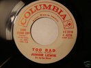 JUNIOR LEWIS on COLUMBIA 42236 PROMO NORTHERN SOUL 45