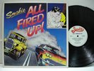 SMOKIE - ALL FIRED UP 1990 LP LYRIC W/IN MINT-