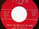 rare Soul Funk 45 EDDIE & RAYS on TITAN Listen
