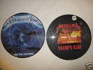 vintage METALLICA picture disc WHIPLASH RIDE LIGHTNING