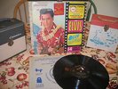 ELVIS Blue Hawaii Red Stkr Stereo Oct 61 Shrink Baggy