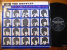 A Hard Days Night Beatles LP Orig.Black/Silver EX OZ