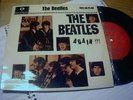 THE BEATLES RARE NEW ZEALAND RED/SILVER PIC/EP 