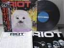 RIOT - Fire Down Under LP  Japan press w/obi
