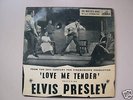ELVIS PRESLEY LOVE ME TENDER HMV EP.ORIGINAL IN GOOD CO