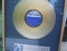 SAM HARRIS 1984 MOTOWN GOLD RECORD 500,000 COPIES SOLD