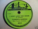 Clarence Samuels/Benny Kelly Aristocrat 403 Choo ChooE+