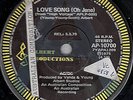 AC/DC  Aussie A Label RADIO PROMO Love Song EX
