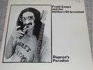 FRANK ZAPPA - DUPREE'S PARADISE - LIVE RECORDING- LP