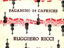 decca sxl 2194 wb paganini caprices ricci ex+/nm