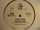 DISCO/Exportations-Party Down (LISTEN)