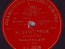 RARE 10” FLUSH RED G&T –CARUSO – MEFISTOFELE (MX 1789)