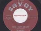 Big Maybelle  45  That's A Pretty Good Love / Candy  M-