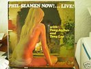 Verve SVLP9220: PHIL SEAMAN Now-Live/sexy cover/UK1968