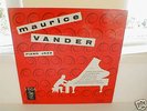 MAURICE VANDER /PIANO JAZZ /VEGA /FRENCH /MONO/ORIG 10