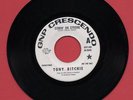 Tony Ritchie Comin On Strong 45 Record M- GARAGE FUZZ