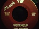 LINVAL THOMPSON - WICKED BABYLON - (noel robinson cut)