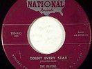 THE RAVENS doo wop 45 on NATIONAL Count Every Star
