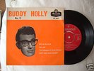 BUDDY HOLLY----BUDDY HOLLY NO 2--RND CENTRE--EP--RARE