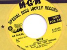 Beatles-Why-Cry For A Shadow-MGM Yellow Label DJ-Listn
