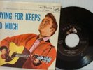 ELVIS PRESLEY - PLAYING FOR KEEPS - 45 W/GLOSSY PS USA