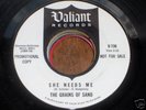 '66 CA garage psych GRAINS OF SAND  She Needs Me vg++
