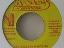 Yami Bolo Struggle In Babylon JA ROCKERS 45 KILLER hear