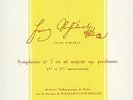 DG(2 lps)/SCHUBERT SYMPHONY N° 7/ FURTWANGLER