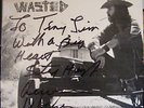 VERNON WRAY WASTED - VERMILLION - SIGNED COVER