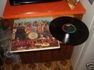 THE BEATLES MONO SGT PEPPER LONELY HEARTS LP RECORD VG+