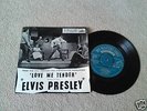 ELVIS PRESLEY LOVE ME TENDER UK HMV 7EG8199 'RARE'