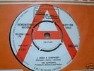 THE SUPREMES i hear a symphony UK RED/WHITE TAMLA DEMO