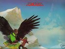 BUDGIE NEVER TURN YOUR BACK ON A FRIEND LP 1973 EX+