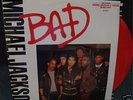 MICHAEL JACKSON BAD RED VINYL 12