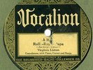 Vocalion 1032 KING OLIVER acc VIRGINIA LISTON in E-