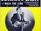 JOHNNY CASH 1956 45 SUN EP-113 w/Sleeve I WALK THE LINE