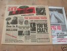 GUNS N ROSES  G N' R LIES LP Nude Inner Sticker SUPERB