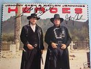Johnny Cash & W.Jennings ORIGINAL autographed LP HEROES