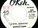 Gerald Sims : Northern Soul 45 on Okeh