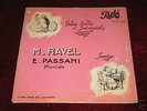 EMILE PASSANI Ravel Valses Nobles Sonatine Pathe DT1010