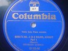 Columbia 5110-M, 5111-M Georges Enesco violin - Handel