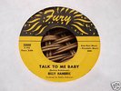 Billy Hambric Rare R&B Soul 45 on Fury