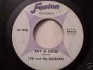 Lyn And The Invaders Michigan Fenton Rare Girl Garage