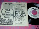 ROY LEE JOHNSON Custom 45 rpm Sleeve OKEH TOO MANY TEAR