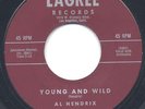 LISTEN - Rockabilly 45 - Al Hendrix - Young And Wild