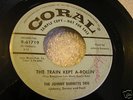 JOHNNY BURNETTE TRIO Coral Promo Rockabilly 45 Train..