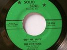 Soul/funk 45 * Citations * Hey Mr. Love  * Mint-